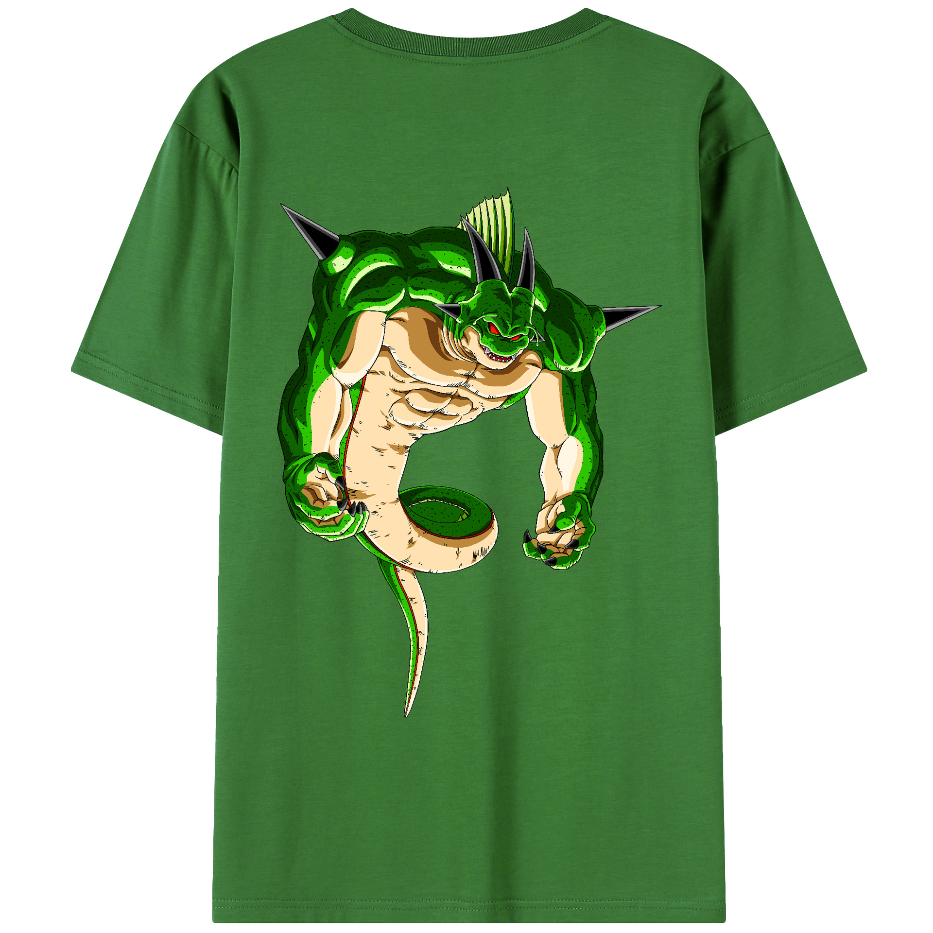 （画像用） ドラゴンボール 神龍 シェンロン DRAGON BALL Shenron レディース半袖Tシャツ(バックプリント)